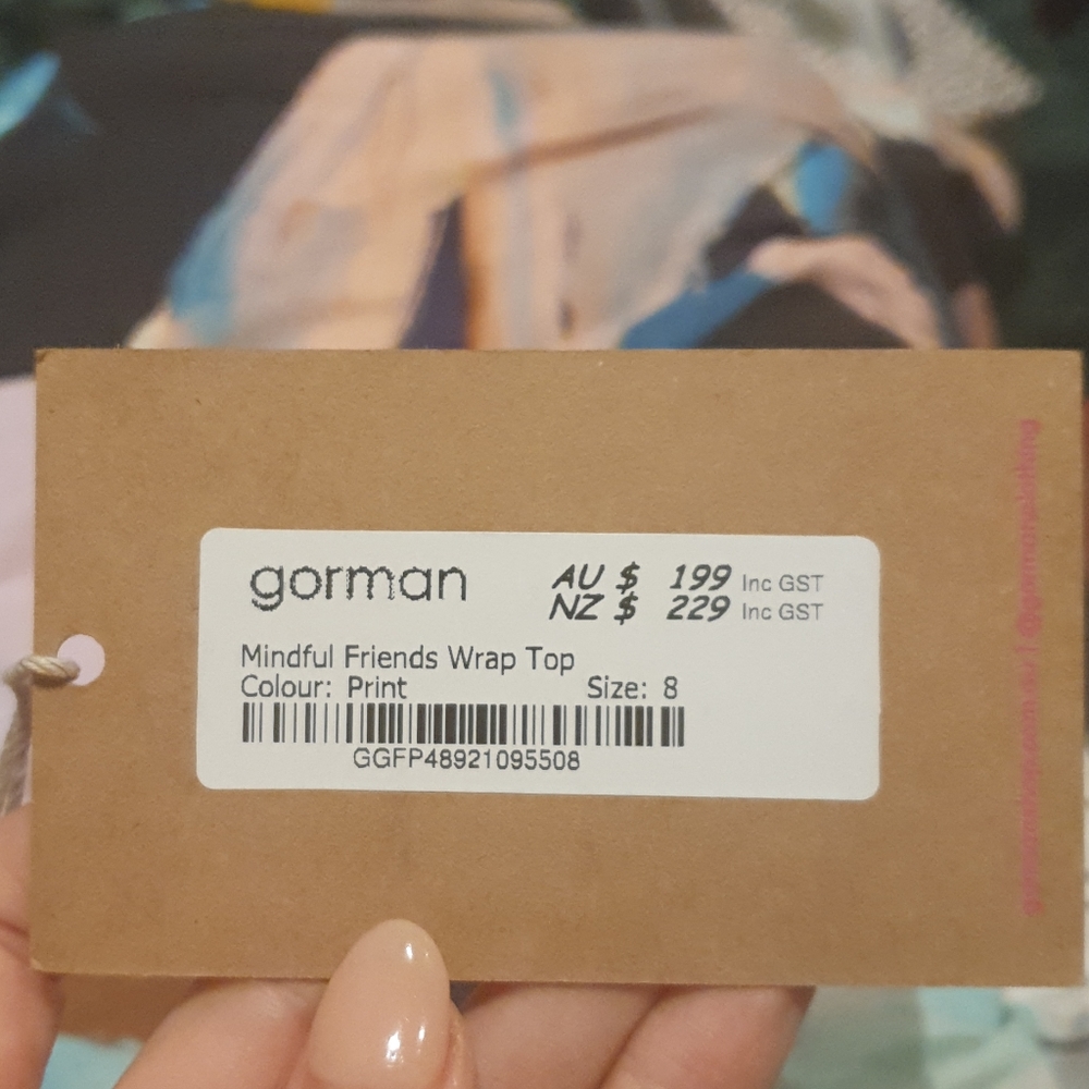 Mindful Friends Wrap Top - Gorman - Picture 3 of 3
